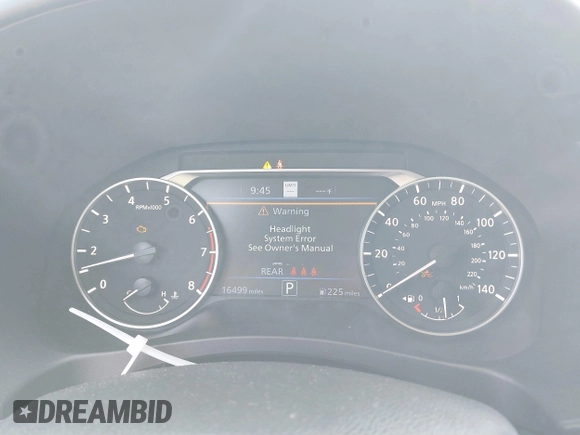 2023 Nissan Altima SL with VIN 1N4BL4EV7PN333570, listed as a IAAI auction lot 41697717 with 16,499 mi miles and . Bid and sale history available at DreamBid. Image 7.