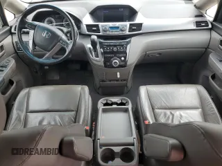 2012 Honda Odyssey EX-L with VIN 5FNRL5H65CB146467, listed as a Copart auction lot 53268135 with 112,340 mi miles and Salvage Title. Bid and sale history available at DreamBid. Image 8.