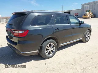 2016 Dodge Durango Limited with VIN 1C4RDHDG9GC360118, listed as a IAAI auction lot 41696388 with 217,550 mi miles. Bid and sale history available at carsss.com. Image 4.