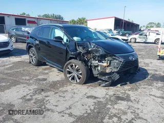 2019 Lexus RX with VIN 2T2ZZMCA4KC129338, listed as a IAAI auction lot 41866980 with 72,265 mi miles. Bid and sale history available at carsss.com. Image 1.