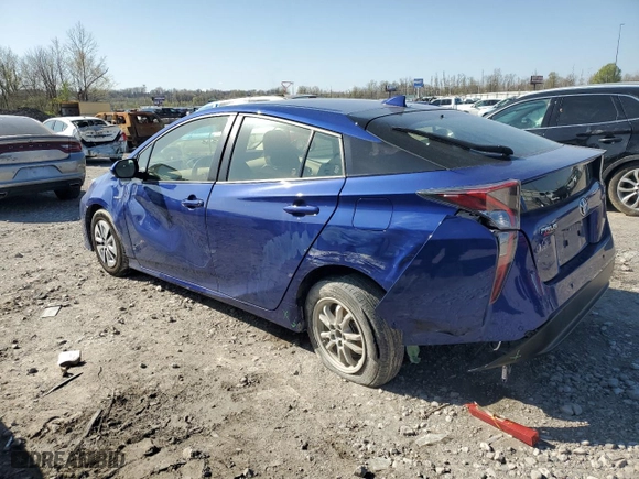 2018 Toyota Prius Two with VIN JTDKBRFU2J3064705, listed as a Copart auction lot 52171685 with 40,100 mi miles and Salvage Title. Bid and sale history available at carsss.com. Image 2.
