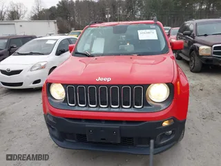 2016 Jeep Renegade Latitude with VIN ZACCJBBT0GPD91071, listed as a IAAI auction lot 41620076 with 94,972 mi miles. Bid and sale history available at carsss.com. Image 12.