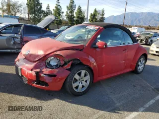 2007 Volkswagen Beetle with VIN 3VWRG31Y17M418628, listed as a Copart auction lot 81357264 with 154,808 mi miles and Salvage title. Bid and sale history available at DreamBid. Image 1.