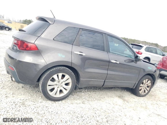2010 Acura RDX Tech Pkg with VIN 5J8TB2H59AA005245, listed as a Copart auction lot 43172925 with 189,649 mi miles and Salvage Title. Bid and sale history available at carsss.com. Image 3.