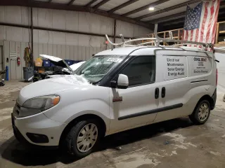 2016 Ram ProMaster City Cargo Tradesman SLT with VIN ZFBERFBTXG6B92160, listed as a Copart auction lot 46147085 with 97,622 mi miles and Salvage Title. Bid and sale history available at DreamBid. Image 1.