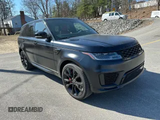 2021 Land Rover Range Rover Sport HST with VIN SALWS2RU1MA791038, listed as a Copart auction lot 52868485 with 126,857 mi miles and Clean Title. Bid and sale history available at carsss.com. Image 4.