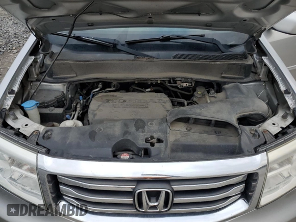 2013 Honda Pilot EX-L with VIN 5FNYF4H52DB008035, listed as a Copart auction lot 53249375 with 110,465 mi miles and Salvage Title. Bid and sale history available at carsss.com. Image 12.