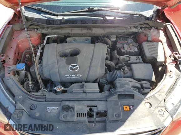 2016 Mazda CX-5 Sport with VIN JM3KE4BYXG0702655, listed as a Copart auction lot 63120205 with 64,403 mi miles and Salvage title. Bid and sale history available at DreamBid. Image 11.