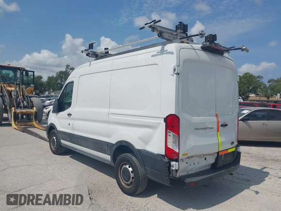 2020 Ford Transit Cargo with VIN 1FTBR1C88LKB38805, listed as a IAAI auction lot 42197348 with 93,779 mi miles and . Bid and sale history available at DreamBid. Image 3.