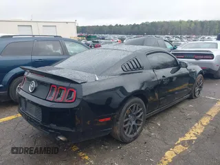 2013 Ford Mustang V6 with VIN 1ZVBP8AM9D5253490, listed as a IAAI auction lot 41856886 with 236,348 mi miles and . Bid and sale history available at DreamBid. Image 4.