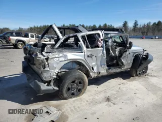 2020 Jeep Wrangler Unlimited Sport with VIN 1C4HJXDN9LW155470, listed as a Copart auction lot 50801215 with Not provided miles and Salvage title. Bid and sale history available at DreamBid. Image 3.