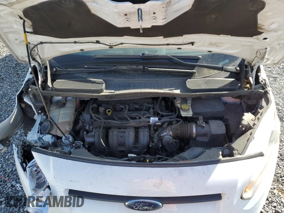 2017 Ford Transit Connect XLT with VIN NM0LS7F74H1318498, listed as a Copart auction lot 53288035 with 183,915 mi miles and Salvage title. Bid and sale history available at DreamBid. Image 12.