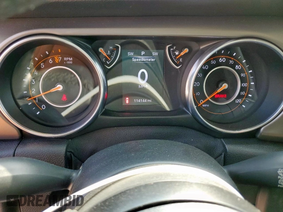 2020 Jeep Wrangler Unlimited Sport с VIN 1C4HJXDG6LW252353, выставлен на аукционе Copart как лот 56556425 с пробегом 114 144 миль миль и Списание • Salvage title. История ставок и продаж доступна на DreamBid. Изображение 9.
