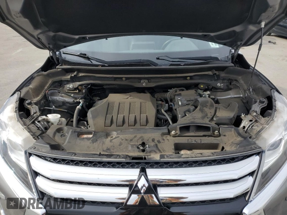 2020 Mitsubishi Eclipse Cross SE with VIN JA4AS5AA0LZ002246, listed as a Copart auction lot 46155105 with 62,981 mi miles and Salvage title. Bid and sale history available at DreamBid. Image 12.