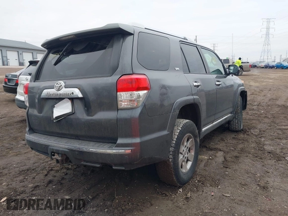 2010 Toyota 4Runner Trail with VIN JTEBU5JR5A5003435, listed as a IAAI auction lot 41560158 with 331,533 mi miles and . Bid and sale history available at DreamBid. Image 4.