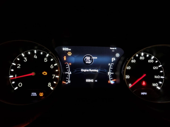 2019 Jeep Compass Trailhawk with VIN 3C4NJDDB1KT618892, listed as a Copart auction lot 49156585 with 93,842 mi miles and Salvage Title. Bid and sale history available at carsss.com. Image 9.