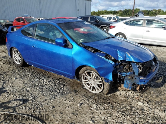 2005 Acura RSX z VIN JH4DC53825S005329, wystawiony jako Copart lot #73922634 z przebiegiem Nie podano mil oraz Szkoda całkowita • Salvage title. Historia ofert i sprzedaży dostępna na DreamBid. Obrazek 4.