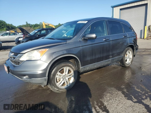 2011 Honda CR-V EX-L with VIN JHLRE4H73BC026100, listed as a Copart auction lot 61245265 with 181,557 mi miles and Salvage title. Bid and sale history available at DreamBid. Image 1.
