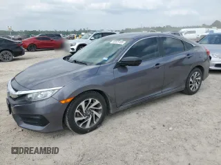 2018 Honda Civic EX with VIN 2HGFC2F7XJH598212, listed as a Copart auction lot 50825105 with 71,888 mi miles and Clean Title. Bid and sale history available at DreamBid. Image 1.