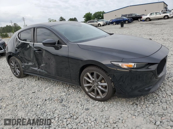 2020 Mazda 3 with VIN JM1BPALM2L1158699, listed as a Copart auction lot 53919195 with 60,401 mi miles and Salvage title. Bid and sale history available at DreamBid. Image 4.