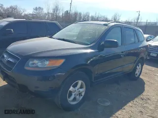 2007 Hyundai Santa Fe GLS with VIN 5NMSG13D57H000336, listed as a IAAI auction lot 41904808 with 184,423 mi miles. Bid and sale history available at carsss.com. Image 2.