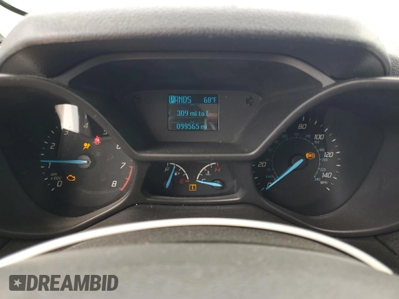 2016 Ford Transit Connect XLT with VIN NM0GE9F72G1241648, listed as a Copart auction lot 48714445 with 99,565 mi miles and Salvage title. Bid and sale history available at DreamBid. Image 9.