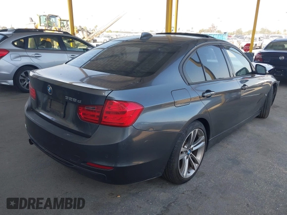 2014 BMW 3 Series 328d with VIN WBA3D3C52EK154020, listed as a IAAI auction lot 42454115 with 90,173 mi miles and . Bid and sale history available at DreamBid. Image 4.