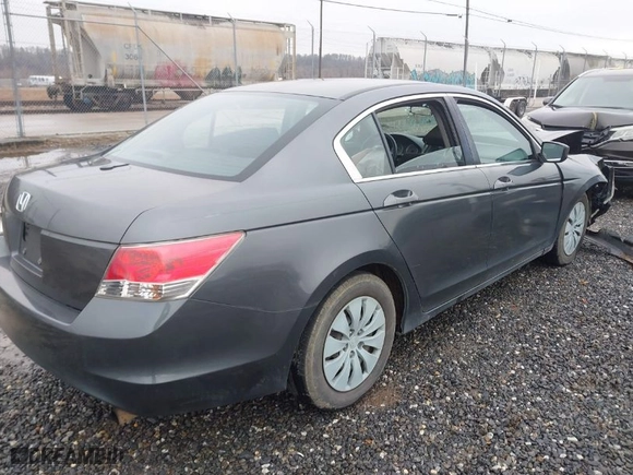 2010 Honda Accord Sdn LX with VIN 1HGCP2F39AA156704, listed as a IAAI auction lot 41565062 with 1 mi miles. Bid and sale history available at carsss.com. Image 4.