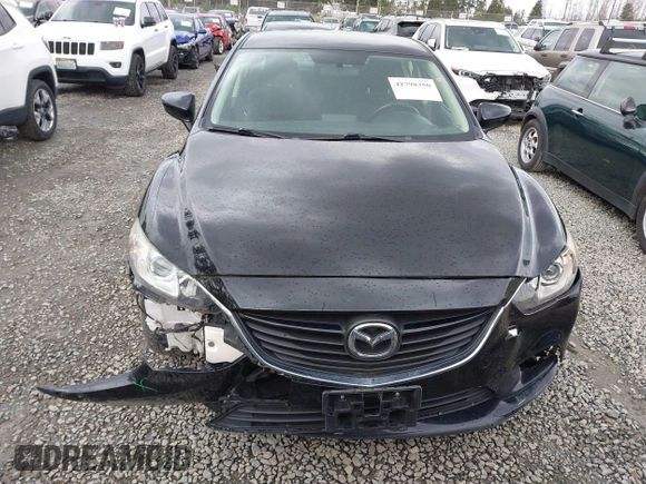 2016 Mazda Mazda6 i Sport with VIN JM1GJ1U58G1405227, listed as a IAAI auction lot 41798350 with 118,151 mi miles. Bid and sale history available at carsss.com. Image 12.
