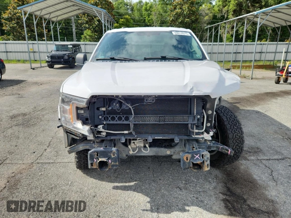 2018 Ford F-150 XL z VIN 1FTEX1CB1JKE34115, wystawiony jako Copart lot #59614915 z przebiegiem 58 265 mil mil oraz Szkoda całkowita • Salvage title. Historia ofert i sprzedaży dostępna na DreamBid. Obrazek 5.