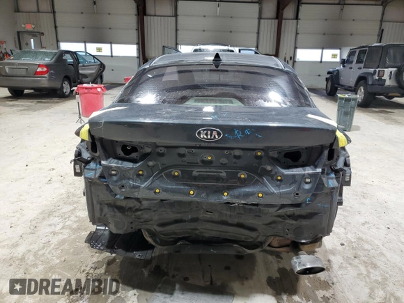 2016 Kia Optima LX with VIN 5XXGT4L38GG019021, listed as a Copart auction lot 42590785 with 94,728 mi miles and Salvage Title. Bid and sale history available at DreamBid. Image 6.