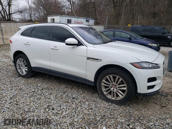 2017 Jaguar F-PACE 20d Prestige with VIN SADCK2BN5HA088971, listed as a Copart auction lot 48762265 with 96,548 mi miles and Clean Title. Bid and sale history available at carsss.com. Image 4.