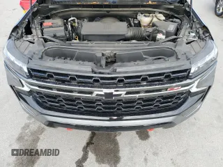 2021 Chevrolet Suburban Z71 с VIN 1GNSKDKD9MR385447, выставлен на аукционе Copart как лот 55764935 с пробегом 74 241 миль миль и Списание • Salvage title. История ставок и продаж доступна на DreamBid. Изображение 12.