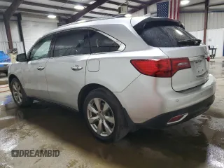 2014 Acura MDX Advance with VIN 5FRYD4H82EB042024, listed as a Copart auction lot 59236615 with 136,265 mi miles and Salvage title. Bid and sale history available at DreamBid. Image 2.