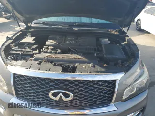 2015 Infiniti QX80 with VIN JN8AZ2NF9F9572311, listed as a Copart auction lot 75133454 with 0 mi miles and Salvage Title. Bid and sale history available at carsss.com. Image 11.