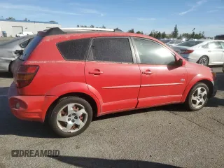 2005 Pontiac Vibe with VIN 5Y2SL63835Z413649, listed as a Copart auction lot 81641454 with 221,205 mi miles and Salvage Title. Bid and sale history available at carsss.com. Image 3.