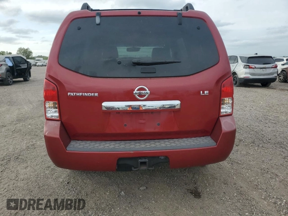 2009 Nissan Pathfinder LE z VIN 5N1AR18U39C601742, wystawiony jako Copart lot #53557095 z przebiegiem 205 775 mil mil oraz Szkoda całkowita • Salvage title. Historia ofert i sprzedaży dostępna na DreamBid. Obrazek 6.