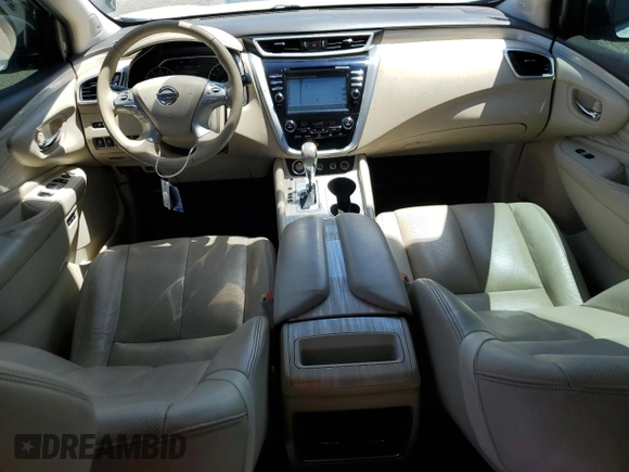 2016 Nissan Murano Platinum z VIN 5N1AZ2MG2GN140945, wystawiony jako Copart lot #56232255 z przebiegiem 81 321 mil mil oraz Szkoda całkowita • Salvage title. Historia ofert i sprzedaży dostępna na DreamBid. Obrazek 8.