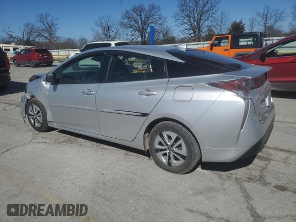 2017 Toyota Prius Two with VIN JTDKARFU9H3037207, listed as a Copart auction lot 47458305 with 112,010 mi miles and Salvage Title. Bid and sale history available at DreamBid. Image 2.