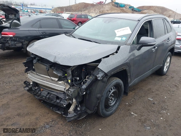 2020 Toyota RAV4 XLE with VIN 2T3P1RFV4LW131273, listed as a IAAI auction lot 41434932 with 55,311 mi miles. Bid and sale history available at carsss.com. Image 2.