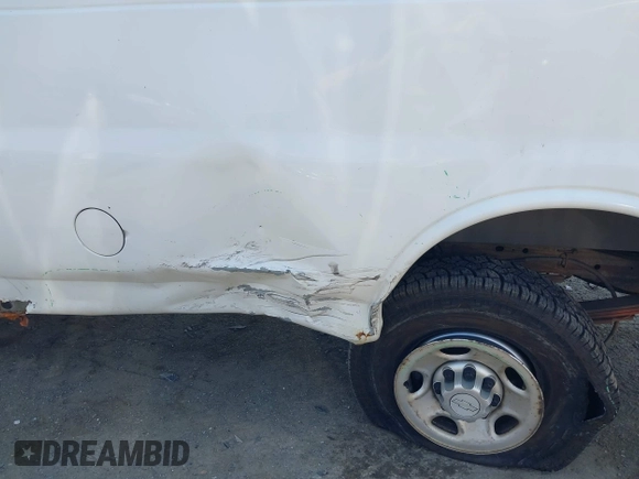 2010 Chevrolet Express Cargo with VIN 1GCZGFBA5A1180910, listed as a IAAI auction lot 42481444 with 330,979 mi miles and . Bid and sale history available at DreamBid. Image 6.
