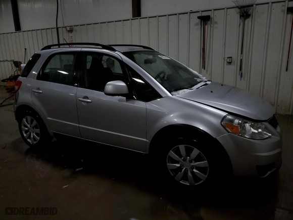 2011 Suzuki SX4 Crossover with VIN JS2YB5A39B6303044, listed as a Copart auction lot 46027945 with 111,435 mi miles and Salvage Title. Bid and sale history available at carsss.com. Image 4.