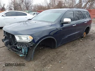 2014 Dodge Durango Citadel with VIN 1C4SDJET4EC543329, listed as a IAAI auction lot 41114870 with Not Provided miles and . Bid and sale history available at DreamBid. Image 20.