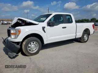 2022 Ford F-150 XL z VIN 1FTEX1CP5NKE51842, wystawiony jako Copart lot #55068875 z przebiegiem 109 313 mil mil oraz Szkoda całkowita • Salvage title. Historia ofert i sprzedaży dostępna na DreamBid. Obrazek 1.