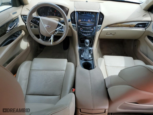 2015 Cadillac ATS Sedan Luxury AWD with VIN 1G6AH5RX5F0108569, listed as a Copart auction lot 62127964 with 97,898 mi miles and Salvage Title. Bid and sale history available at carsss.com. Image 8.