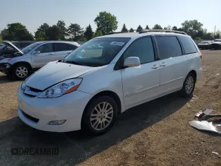 2008 Toyota Sienna XLE z VIN 5TDZK22C78S111383, wystawiony jako Copart lot #56883555 z przebiegiem 118 703 mil mil oraz Szkoda całkowita • Salvage title. Historia ofert i sprzedaży dostępna na DreamBid. Obrazek 1.