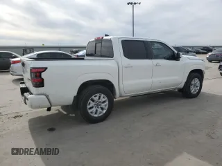 2022 Nissan Frontier SV with VIN 1N6ED1EKXNN675193, listed as a Copart auction lot 49190455 with 52,833 mi miles and Clean title. Bid and sale history available at DreamBid. Image 3.