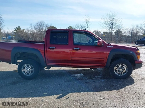 2011 Chevrolet Colorado LT w/1LT with VIN 1GCHTCFE7B8129582, listed as a IAAI auction lot 41836499 with 189,425 mi miles. Bid and sale history available at carsss.com. Image 13.