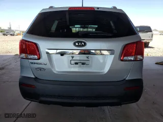 2013 Kia Sorento LX with VIN 5XYKT4A62DG358176, listed as a Copart auction lot 54159245 with 142,367 mi miles and Clean Title. Bid and sale history available at carsss.com. Image 6.
