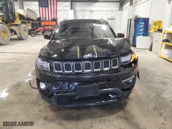 2021 Jeep Compass Latitude with VIN 3C4NJCBB8MT567665, listed as a Copart auction lot 86299094 with 78,149 mi miles and Clean Title. Bid and sale history available at carsss.com. Image 5.